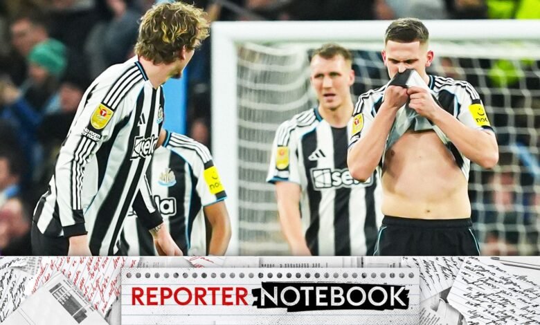 Newcastle’s Lack of Squad Depth Hurting Eddie Howe’s Fatigued Team During Busy Fixture Schedule – Analysis by Reporter | Football Update